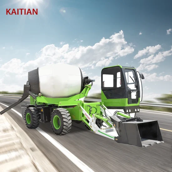 Sm120 Road Engineering Construction Mobile Auto Loading Concrete Mixer Truck Loader