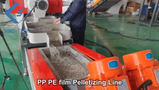 Waste Plastic Hard/Soft Material PE Scraps LDPE Pelletizer Machine PE PP Pet Pellet Masterbatch Making Machine for Recycle Plastic