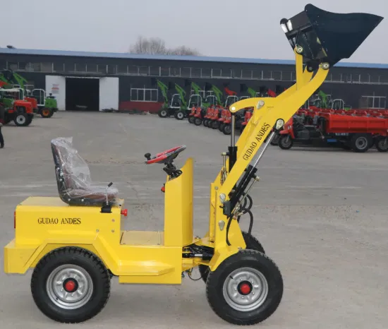 Mini Diesel Engine Hydraulic Electric Wheel Rcm Loader with Vacuum Tyre for Sale