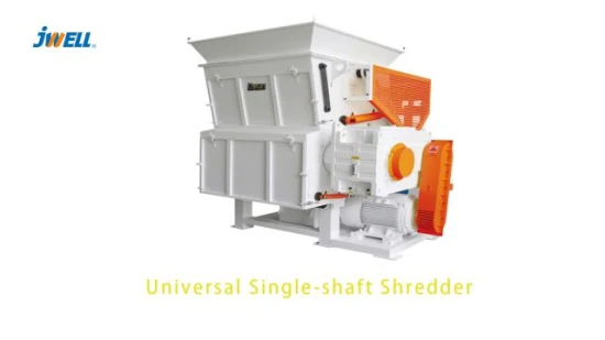 Dyssj Single Shaft Universal Shredder Plastic Single Shaft Shredder Recycling Line